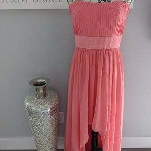 Coral David's Bridal Strapless